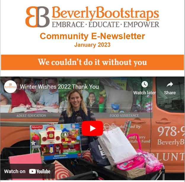Community E-Newsletter – January 2023