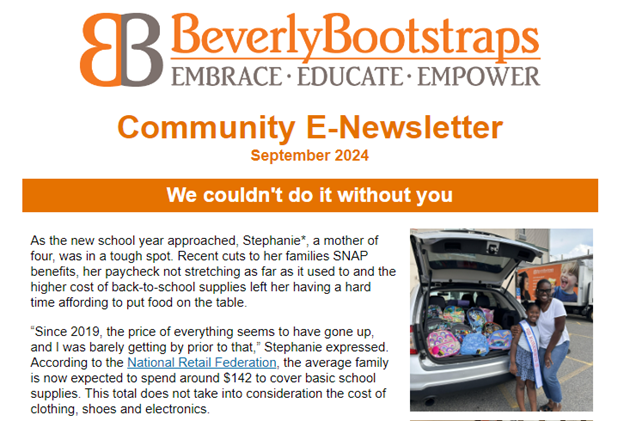Community E-Newsletter – September 2024
