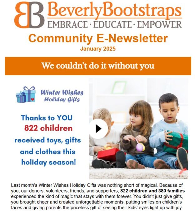 Community E-Newsletter – January 2025