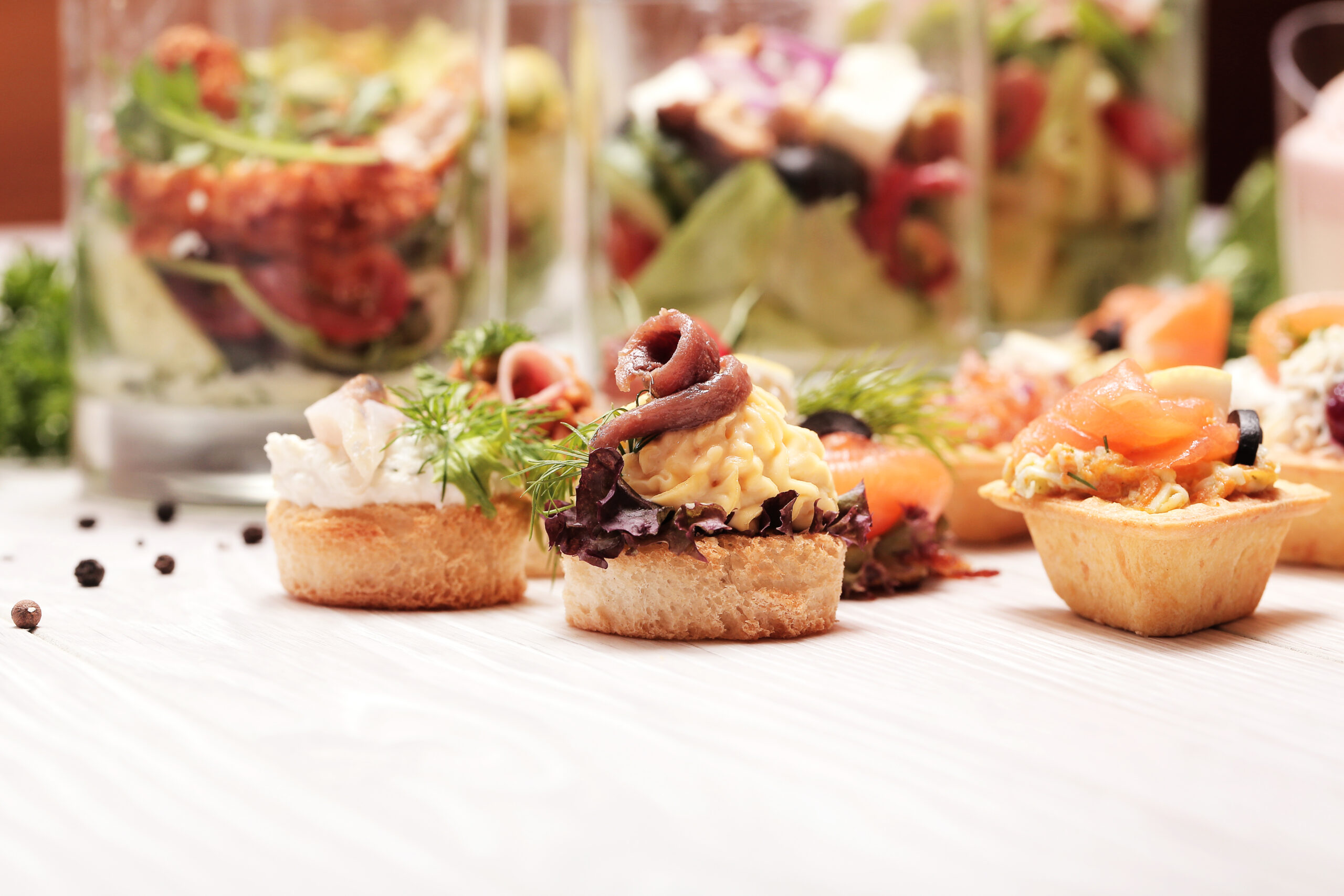 assortment of hor d'ouerves